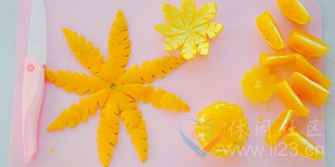 苹果橙子水果拼盘